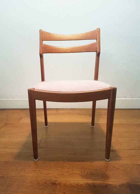 Image 1 of Dänischer Esszimmerstuhl aus Teakholz von Vamo Sønderborg