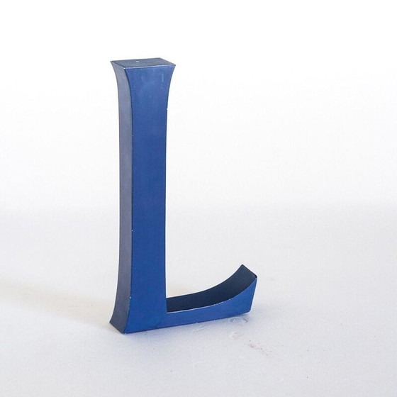 Image 1 of Posterschriftenset aus lackiertem Metall