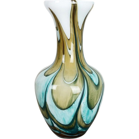 Image 1 of Vintage Extra große Opalvase 1970er Jahre