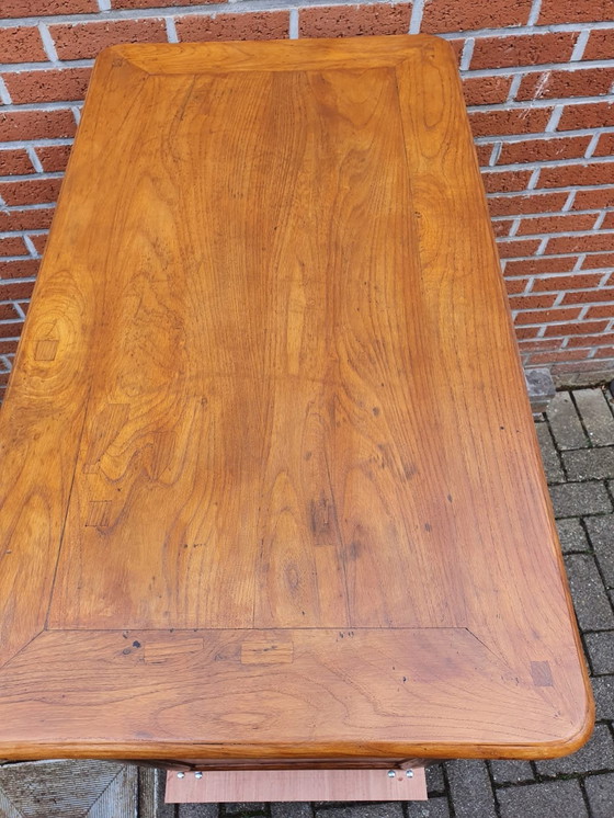 Image 1 of Antiker Schrank im Ming-Stil aus Ulmenholz Ende 19.