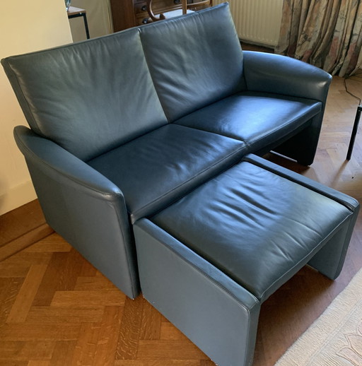 Leolux Borabora Sofa-Set (2+2 1/2) mit Fußhocker