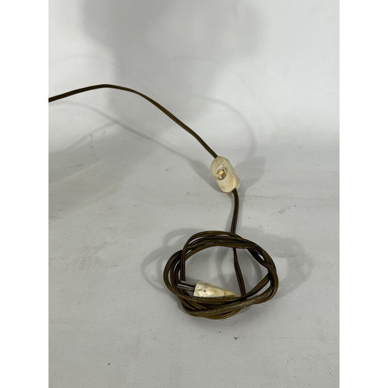 Image 1 of Italienische Tischlampe aus massivem Messing, 1950er Jahre