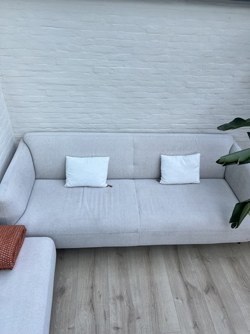 Boconcept Designer Sofa mit Fußhocker