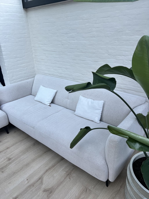 Boconcept Designer Sofa mit Fußhocker