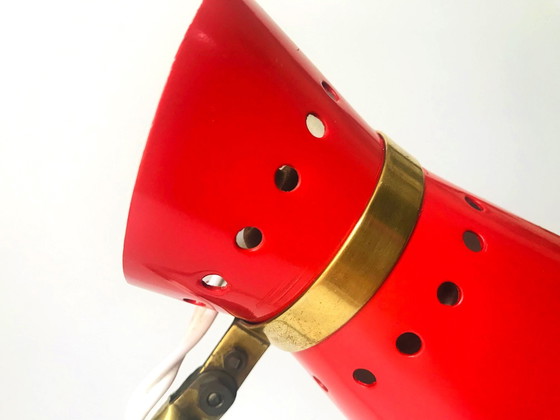Image 1 of Vintage Schreibtischlampe - Diabolo - René Mathieu - Lunel - 1950