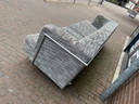 Harvink Sofa grauer Stoff