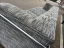 Harvink Sofa grauer Stoff