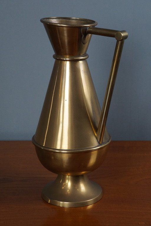 Antiker Messingkrug von Jones & Willis