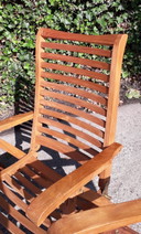 4x Friendly Teak Klappstuhl