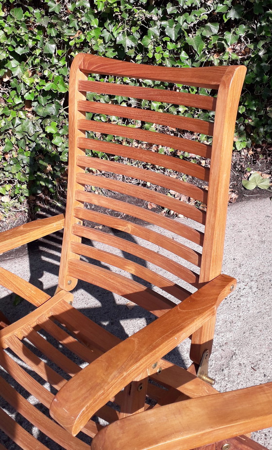 Image 1 of 4x Friendly Teak Klappstuhl