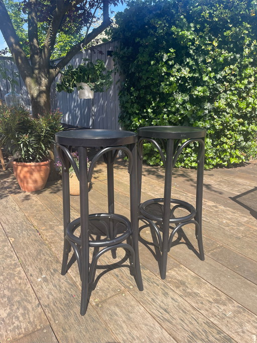 2x Ton Paris Barhocker