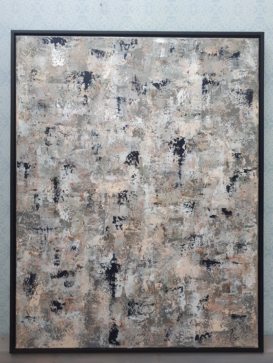 Image 1 of 2x abstrakte Gemälde von Frances Eckhardt