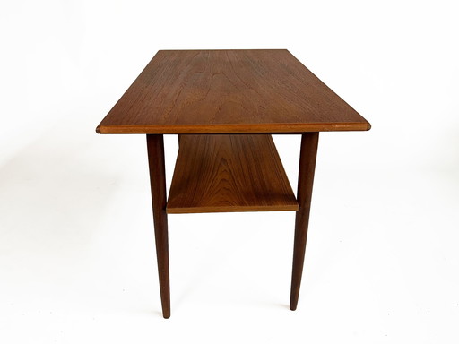 Vintage Teak Beistelltisch, Fernsehtisch