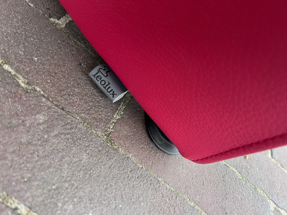 Image 1 of Leolux Schamanensessel Rosa Leder