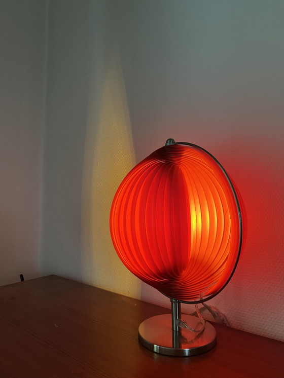 Image 1 of Kare Mondlampe Rot