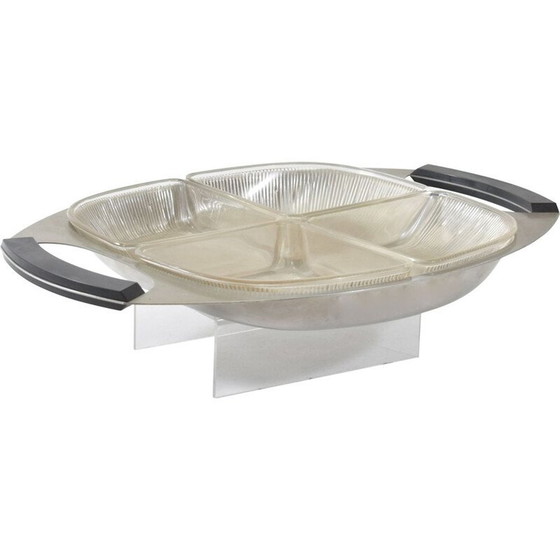 Image 1 of Versilbertes Hors d'oeuvres-Tablett, 1930