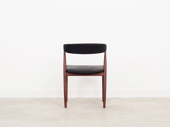 Image 1 of Satz von vier Stühlen aus Teakholz, Dänisches Design, 1970er Jahre, Hersteller: Orte Mobelfabrik