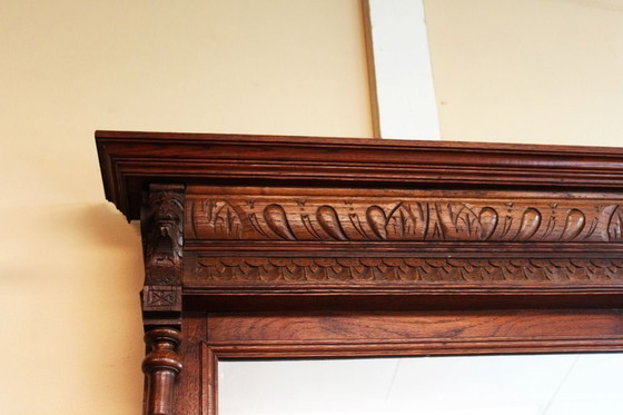 Image 1 of Spiegel Aus Eiche, Renaissance-Stil, Xx.