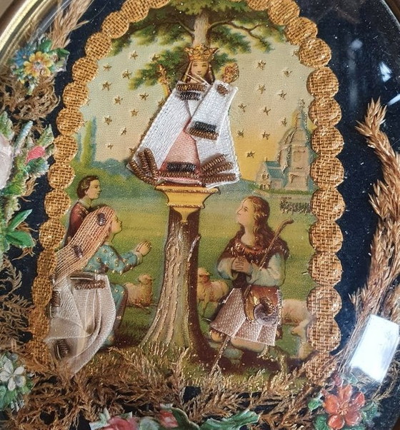 Image 1 of 1161 Sweet Small Ball Frame mit religiösem Bild