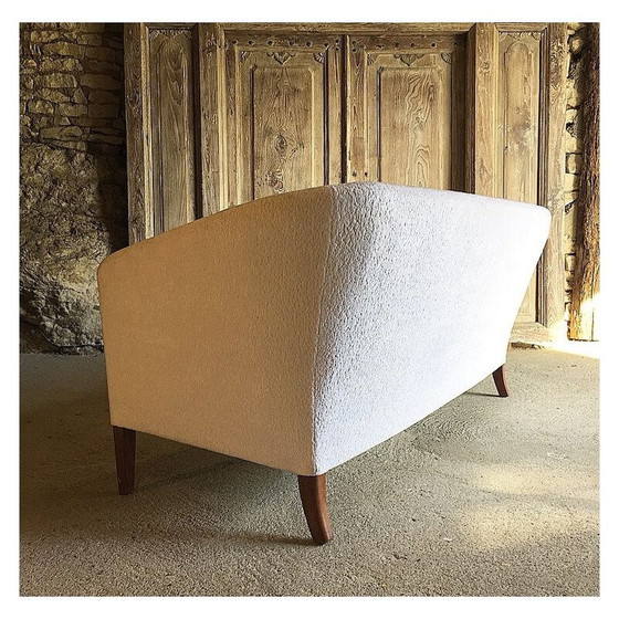 Image 1 of Weißes Sofa im Vintage-Stil von Ludvig Pontoppidan
