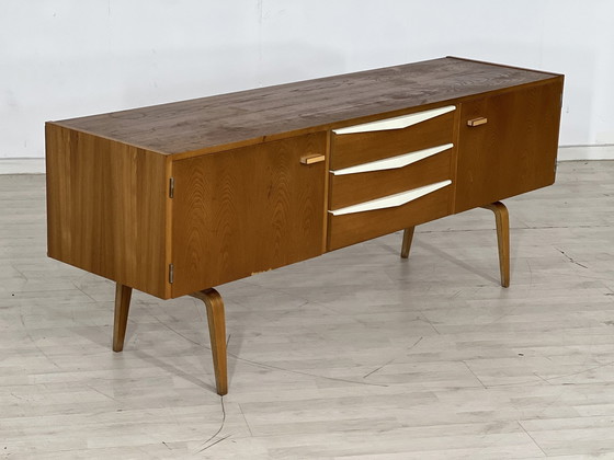 Image 1 of 60er jahre hellerau anrichte sideboard kommode schrank vintage serie 427/k