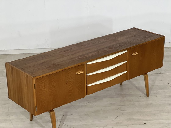 Image 1 of 60er jahre hellerau anrichte sideboard kommode schrank vintage serie 427/k