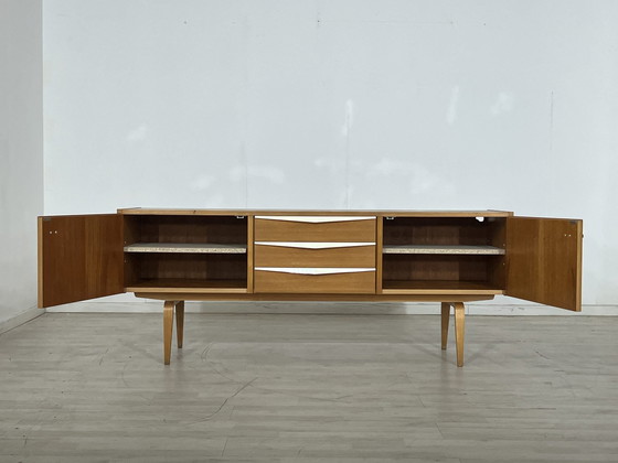 Image 1 of 60er jahre hellerau anrichte sideboard kommode schrank vintage serie 427/k