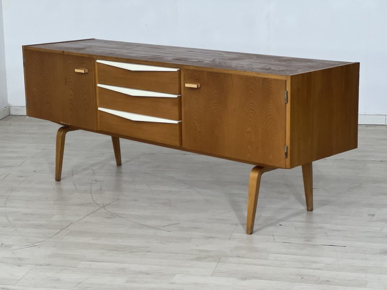 Image 1 of 60er jahre hellerau anrichte sideboard kommode schrank vintage serie 427/k