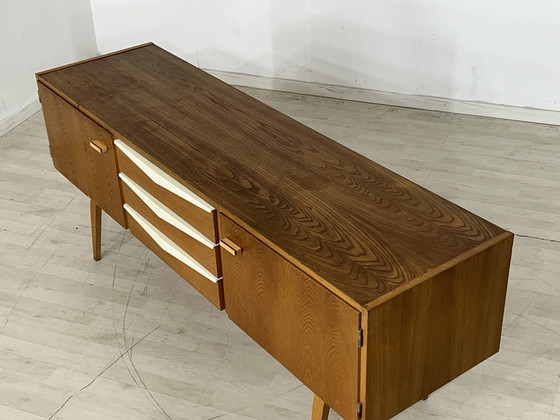 Image 1 of 60er jahre hellerau anrichte sideboard kommode schrank vintage serie 427/k