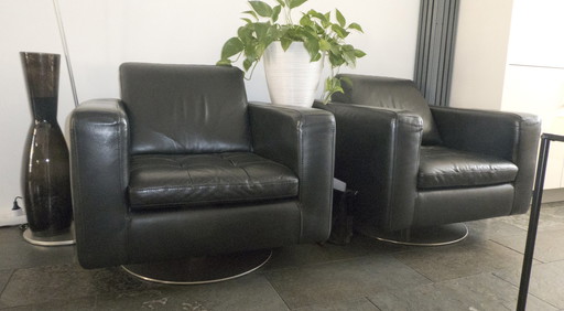 2x Natuzzi Drehsessel
