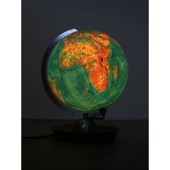 Image 1 of Beleuchtete Glaskugel aus der Mid-Century-Zeit, 1960er Jahre