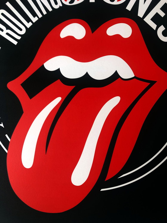 Image 1 of Rolling Stones 50 Jahre - Shepard Fairey OBEY original Siebdruck