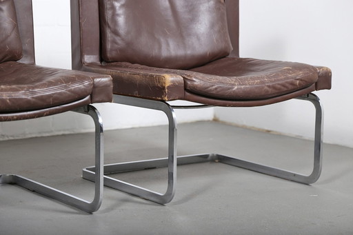 2Er-Set De Sede Rh 201 Robert Haussmann Design Executive Lounge Chairs Schweiz