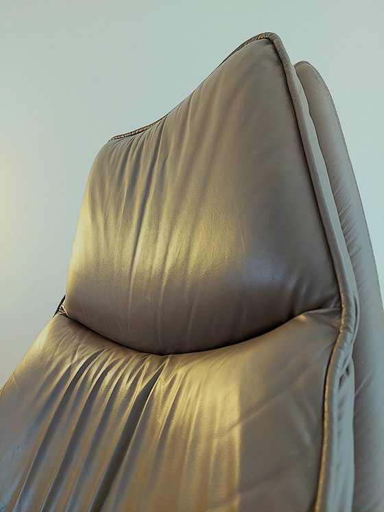 Image 1 of Lounge Sessel Leder 60er Jahre