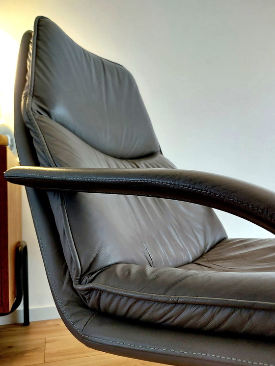 Image 1 of Lounge Sessel Leder 60er Jahre