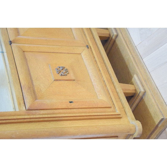 Image 1 of Vintage Bücherregal und leichte Eiche von Gaston Poisson, 1930