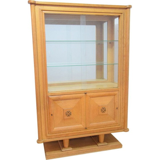 Image 1 of Vintage Bücherregal und leichte Eiche von Gaston Poisson, 1930