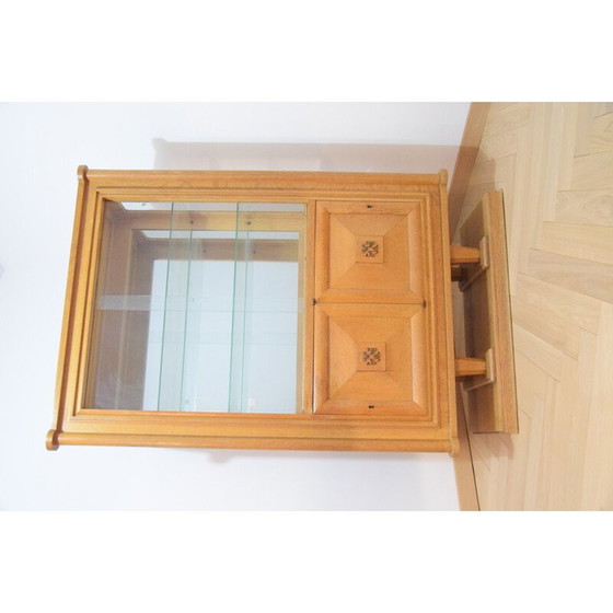 Image 1 of Vintage Bücherregal und leichte Eiche von Gaston Poisson, 1930