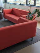 2x Rolf Benz Linea 318 Zweieinhalbsitzer-Sofa