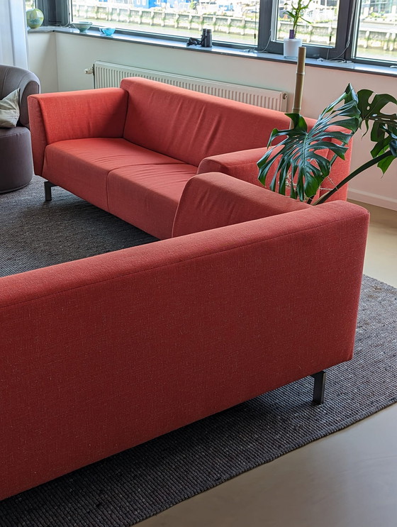 Image 1 of 2x Rolf Benz Linea 318 Zweieinhalbsitzer-Sofa
