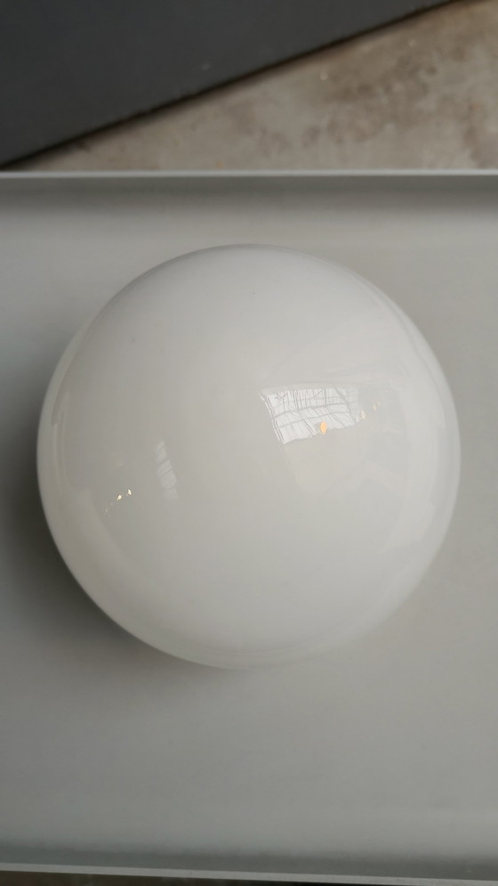 Image 1 of Hamolite 1934 von Frans Hamers Art Deco Opaline Deckenleuchte