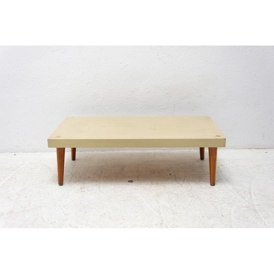 Image 1 of Satz von 3 Blumenständern aus Holz, Tschechoslowakei 1970er Jahre