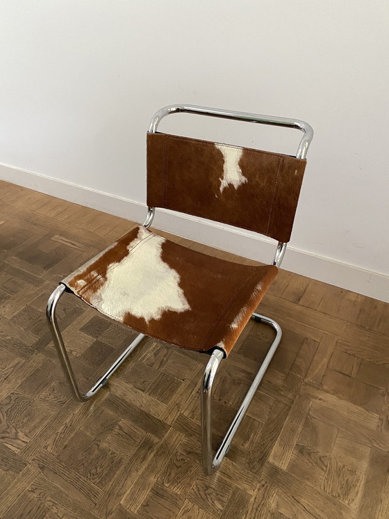 Image 1 of Cowhide Mart Stam Esszimmerstühle