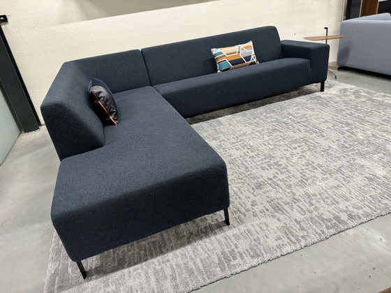 Image 1 of Gelderland 6511 Ecksofa Blau Stoff 293X240