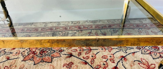 Image 1 of 70S Servierwagen * Vintage Hollywood Regency * Rolltisch