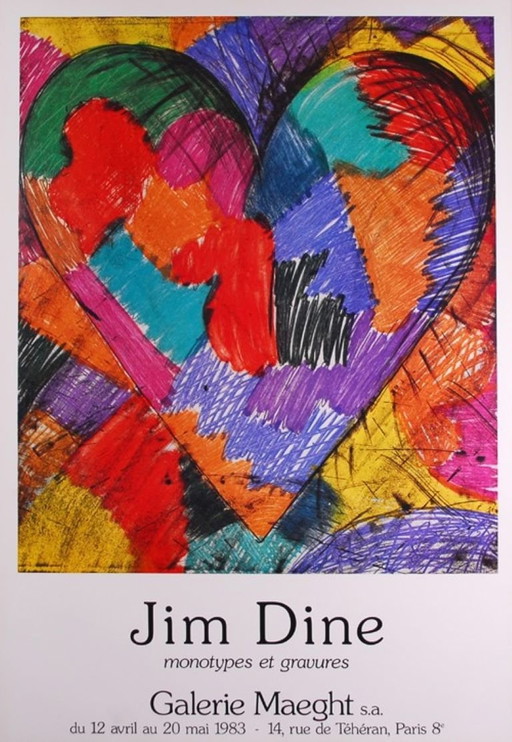 Jim Dine - Galerie Maeght 1983