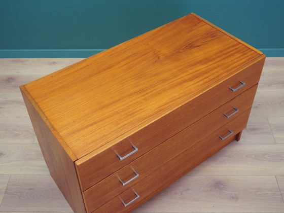 Image 1 of Kommode aus Teakholz, Dänisches Design, 1990er Jahre, Produktion: Dänemark