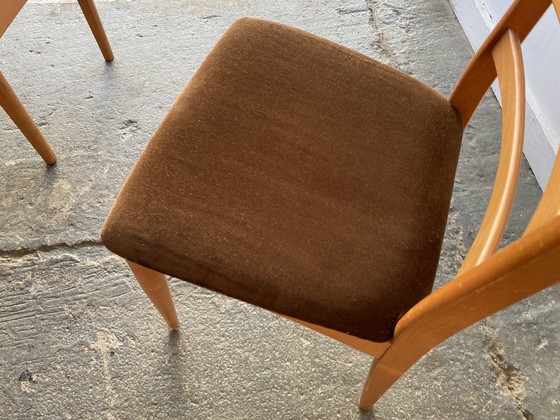 Image 1 of Satz von 4 1970'S Mid Century Esszimmerstühle von Schreiber