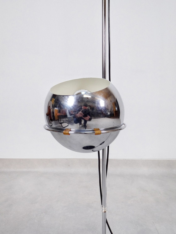 Image 1 of Thonet S35 Stuhl und Gepo Chrom-Stehlampe