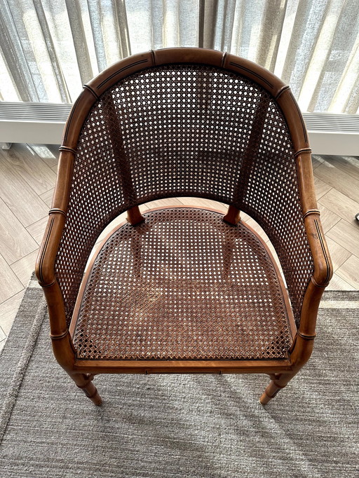 Giorgetti Stuhl Faux Bamboo